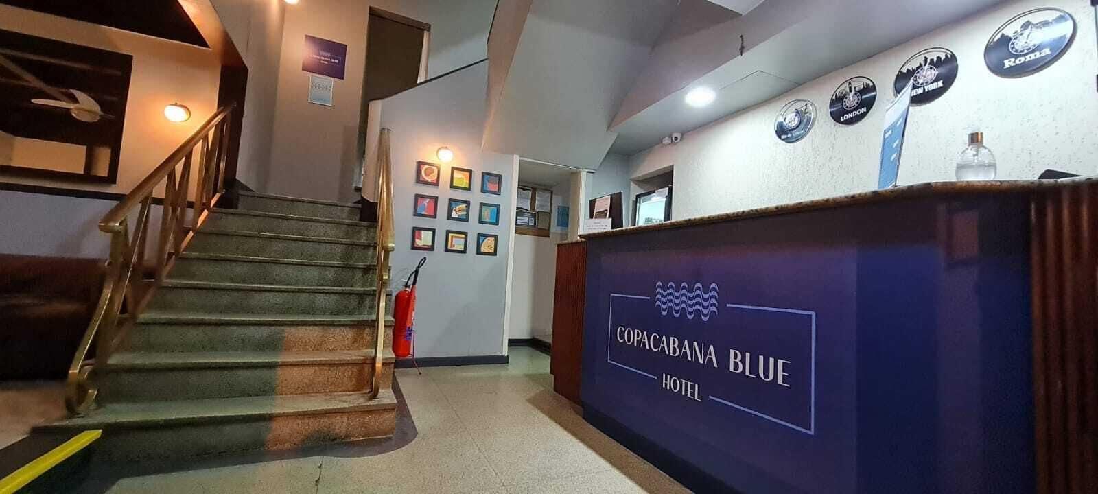 Copacabana Blue Hotel Рио-де-Жанейро Экстерьер фото
